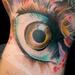 Tattoos - Space Sleeve Eye Detail In Progress - 71628